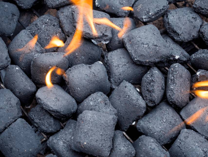 Hot BBQ Charcoal Pieces image